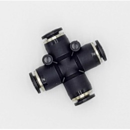 connecteur en croix 6 mm pour systeme de brumisation pour terrarium (497)