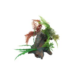 racine en resine avec plante pour terrarium (1494),racine en resine avec plante pour reptiles (1492),racine en resine avec plant