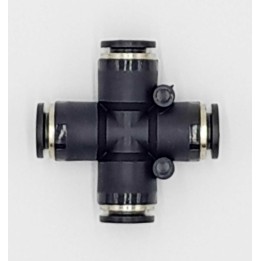 connecteur en croix 8 mm pour systeme de brumisation pour terrarium (479)