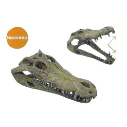 crane de crocodile l pour aquarium de repto r5100360 (3899),crane de crocodile l pour decorer un terrarium de repto r5100360 (39