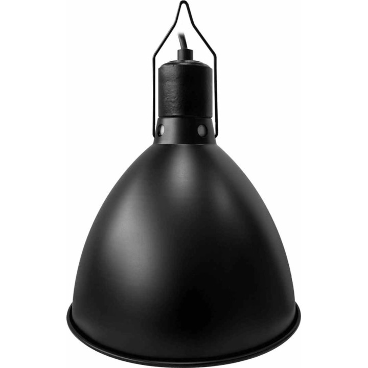 dome d'eclairage e27 21cm noir de repto r2300015 (3974),dome d'eclairage pour terrarium e27 21cm noir de repto r2300015 (3902),d