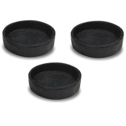 frog cave lot de 3 bols de rechange de lucky reptile  (2128)