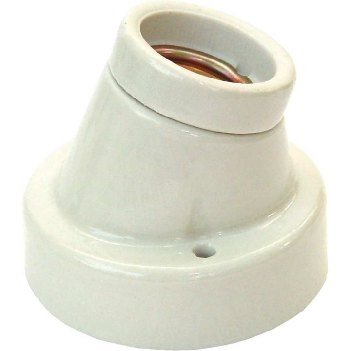 thermo socket - douille en porcelaine angle de lucky reptile  (3522),douille en porcelaine angle de lucky reptile -thermo socket