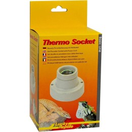 thermo socket - douille en porcelaine droite de lucky reptile  (3526),douille en porcelaine droite de lucky reptile -thermo sock