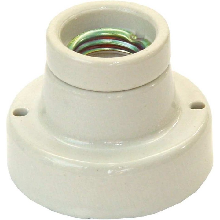 thermo socket - douille en porcelaine droite de lucky reptile  (3526),douille en porcelaine droite de lucky reptile -thermo sock
