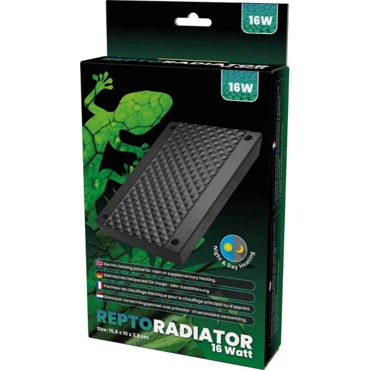 plafond chauffant pour serpents reptile radiator 16 watt 16x10x3 cm de repto r3100320 (3962),plafond chauffant pour terrarium re