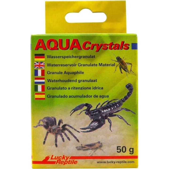 aqua crystals 50g de lucky reptile  (3621),cristaux pour eau gelifie aqua crystals 50g de lucky reptile  (2261),cristaux pour fa