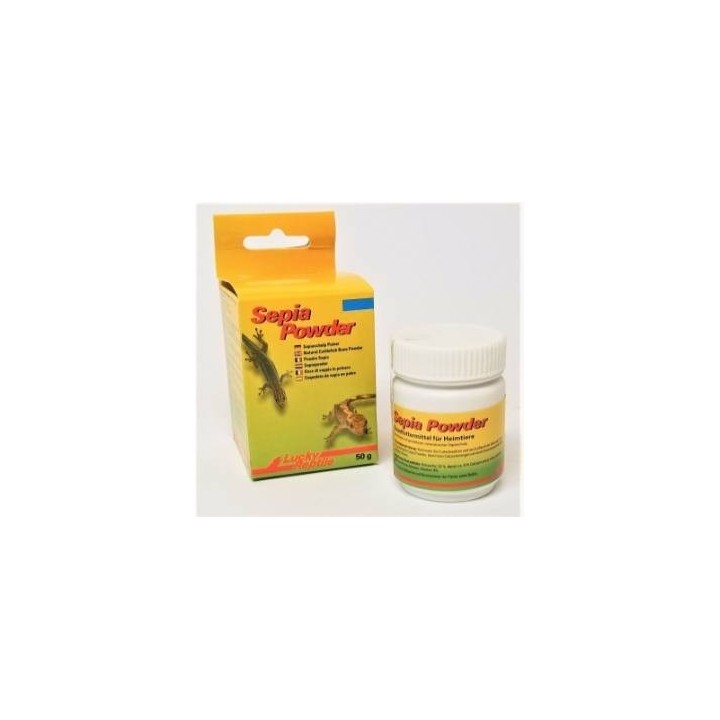 poudre d'os de seche pure 50 g de lucky reptile  (3614),calcium pure d'os de seche 50 g de lucky reptile  (2270),poudre d'os de