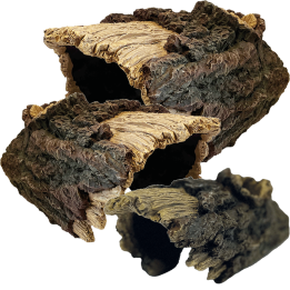 cachette immitation branche avec ecorce pour serpent lezards ou tortues de repto r5100130 (3278),cachette a reptile immitation b