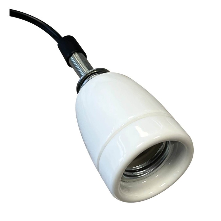douille ceramique avec passe paroi pour terrarium repto ceramic e27 de repto r2300005 (3315),douille ceramique avec passe paroi