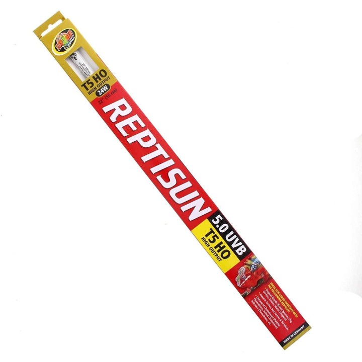 tube fluorescent reptisun t5 ho 5.0 uvb puissance - taille:60cm  -  24w de zoomed fs5-15e (2044),tube fluorescent reptisun t5 ho