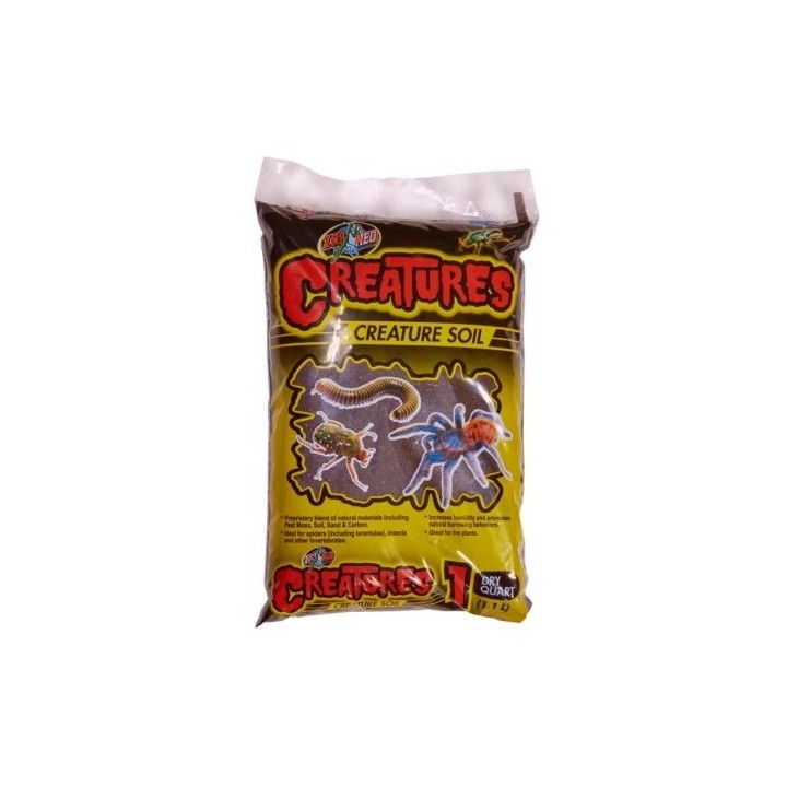 substrat pour insectes et isopodes creature soil de zoomed ct-80 (1791)