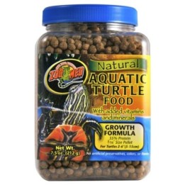 natural aquatic turtle food - growth formula de zoomed zm-51be (1711)