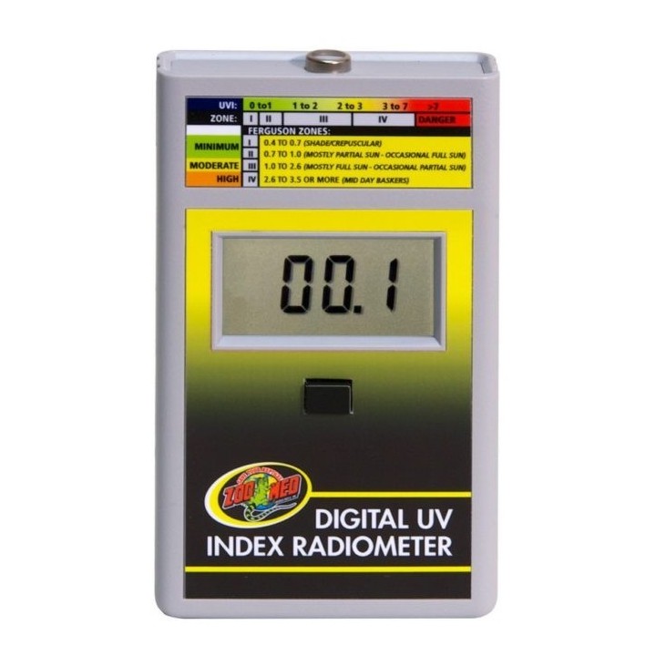 Radiomètre Indice UV Digital Zoomed pour reptile en terrarium ST-7 (4147)