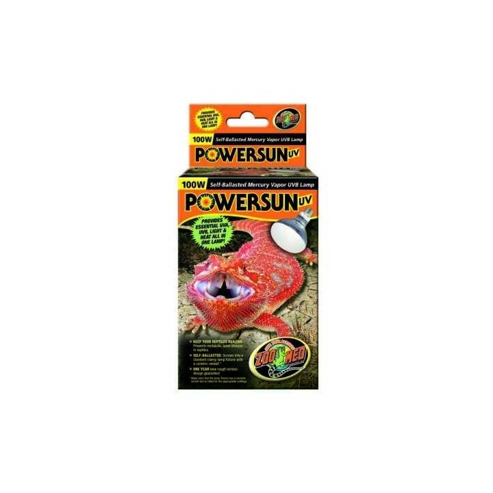 lampe uvb autoballastee powersun uv puissance:160w de zoomed puv-10e (3500),lampe uvb autoballastee powersun uv puissance:100w d