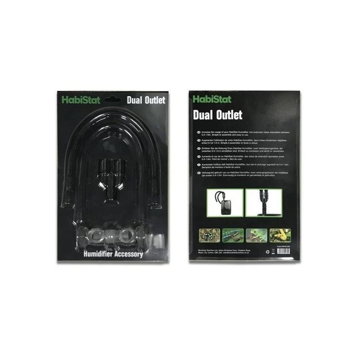 sortie double pour fogger habistat dual outlet r3100050 (4129),Double sortie pour Fogger HABISTAT Dual outlet (4130),Double sort