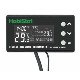 thermostat habistat digital dimming jour-nuit avec minuterie r3100215 (3576),thermostat habistat digital a variateur jour-nuit a