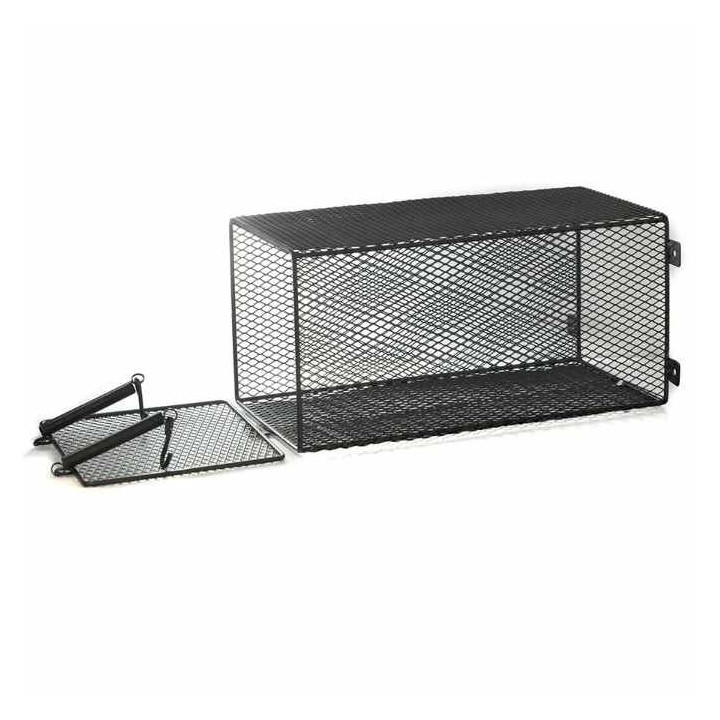 cage de protection anti brulure pour ampoule de terrarium rectangulaire habistat 12x24cm r3100275 (3698),cage de protection pour
