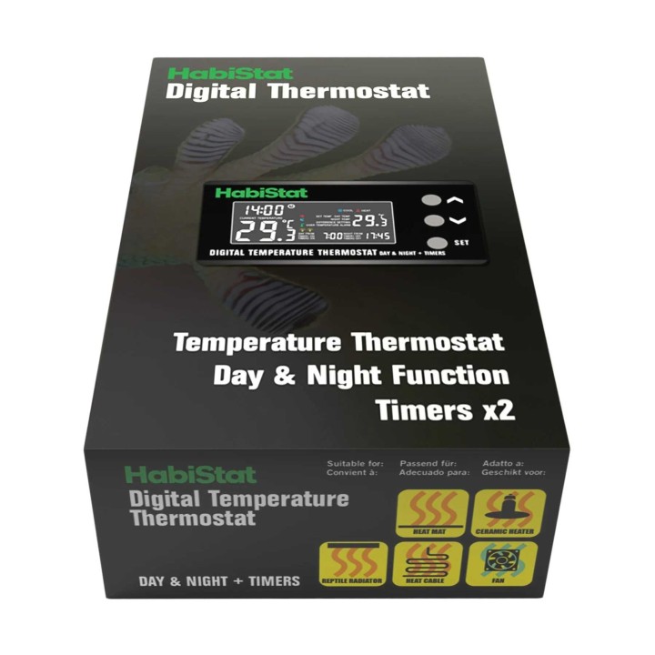 thermostat digital jour-nuit avec minuterie de habistat r3100245 (3513),thermostat on-off digital jour-nuit avec minuterie r3100