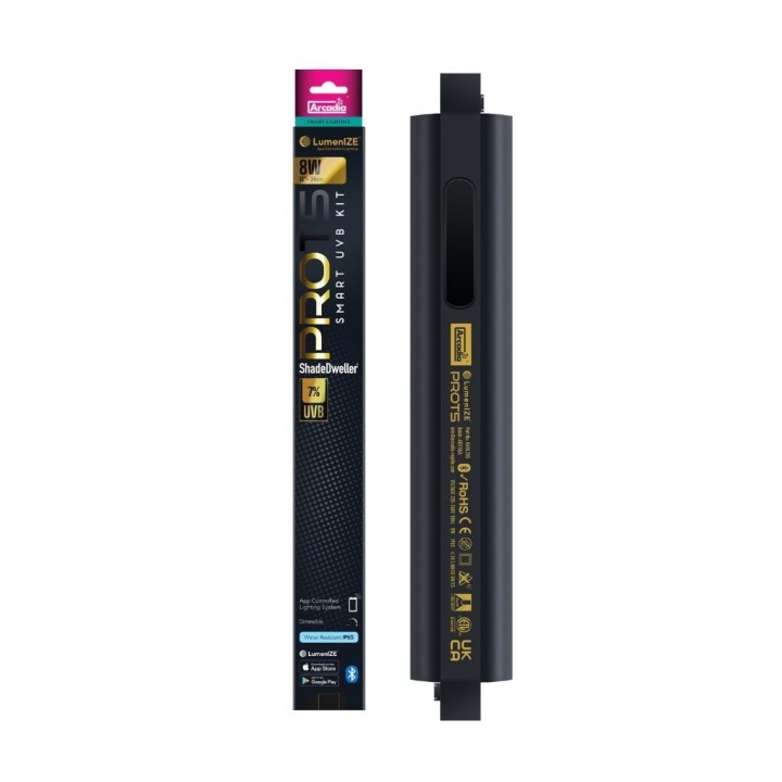lumenize pro t5 uvb kit, shadedweller 7% uv-b, 8 watt de arcadia r2200050 (3162),lumenize pro t5 uvb kit, shadedweller 7% uv-b,