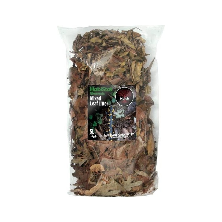 Mélange de feuille de paillage pour terrarium Habistat 5L (4185)