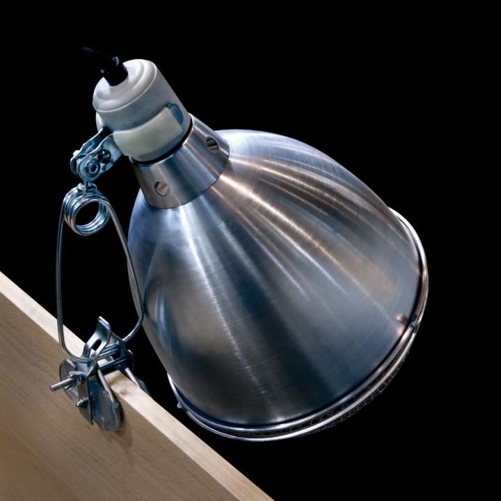dome avec reflecteur de 20cm + pince pour terrarium de arcadia r2100085 (1940),dome avec reflecteur de 20cm + pince pour terrari
