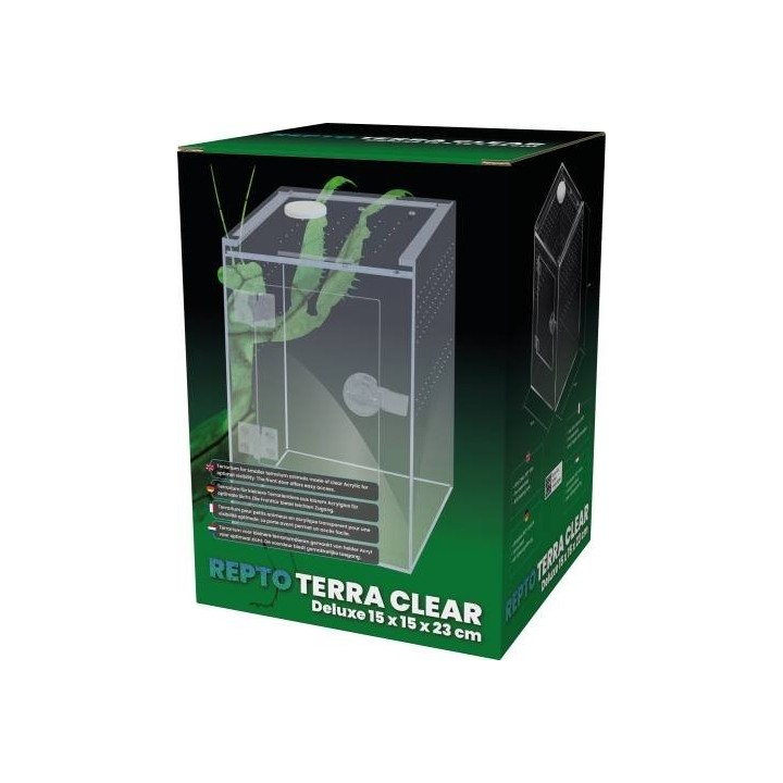 REPTO TERRA CLEAR DELUXE 15x15x23 cm (4158), (4159)