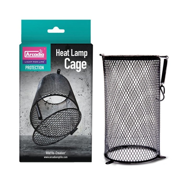 cage de protection pour ampoule de terrarium arcadia 12x22cm de arcadia r2100190 (3348),cage de protection pour ampoule de terra