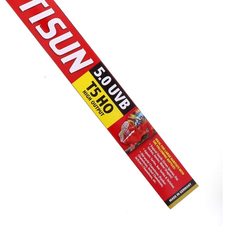 Tube fluorescent Reptisun T5 HO 5.0 UVBpuissance - taille:60cm   -   24WFS5-15E