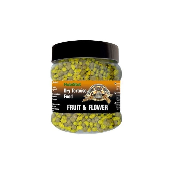 Croquettes pour tortue Habistat Tortoise Food Fruit et FlowerConditionnement:200gR8100025
