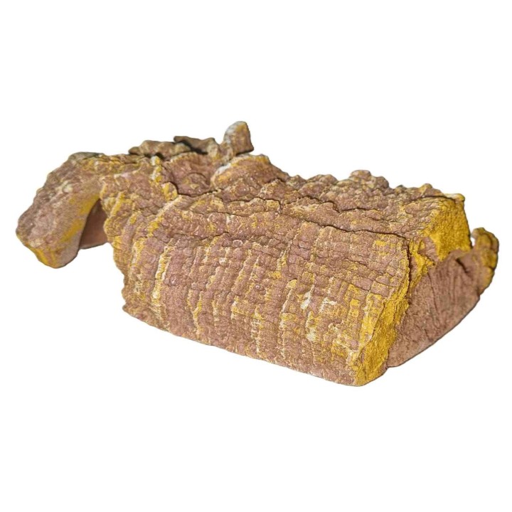 Cachette imitation Bois pour reptileDimension:small 15x8x5cmC1WL