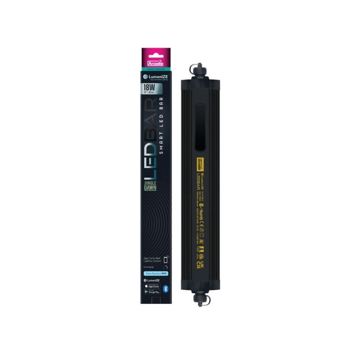 Rampe LED LumenIZE Jungle Dawn LED Bar Arcadia pour terrariumpuissance - taille:29cm   -   18WR2200005
