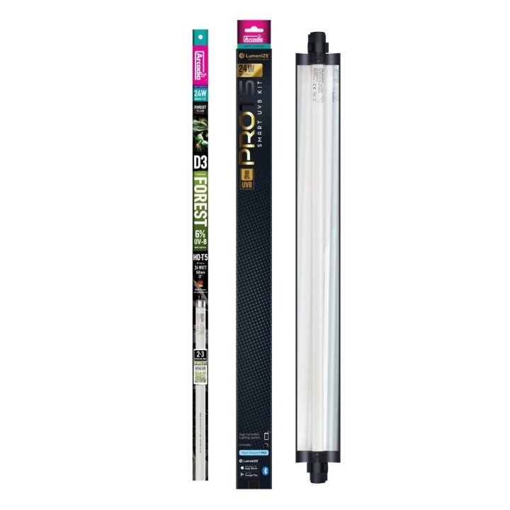 Rampe UV LumenIZE Pro T5 UVB Kit, D3 Forest, 6% UV-Bpuissance:24WR2200055