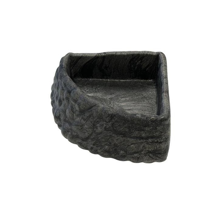 Bol d'angle pour reptile Repto Deco Corner Dish incassableTaille:LargeR3100125