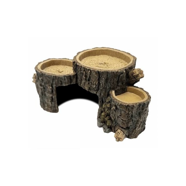 Cachette triple souche pour reptileTaille:MediumR5100110