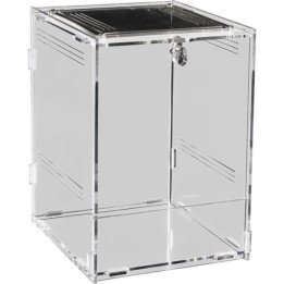 terrarium en acrylique repto terra clear 15x17x22 de repto r1100755 (3629),insectarium en acrylique repto terra clear 15x17x22 d