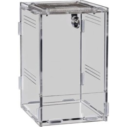 terrarium en acrylique repto terra clear 20x19x29 de repto r1100760 (3628),insectarium en acrylique repto terra clear 20x19x29 d