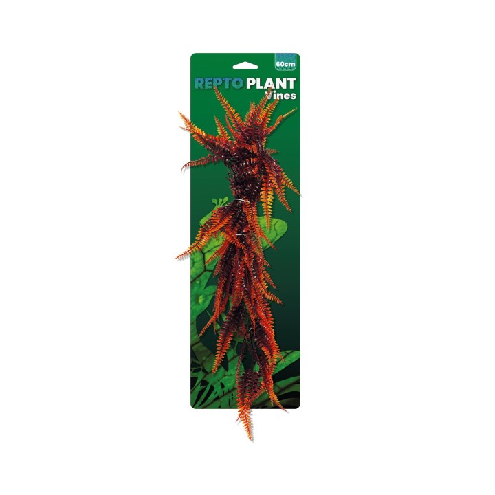 Plant Vines Fougere Orange 60 cm Repto - decoration pour terrarium