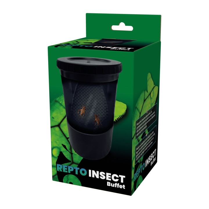 Insect Buffet Repto - decoration pour terrarium, vue 3D de l'emballage