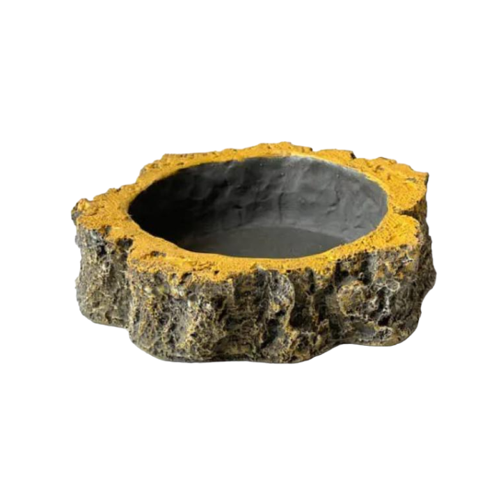 gamelle pour terrarium effet ecorce de euro-zoo y1bi (2532)