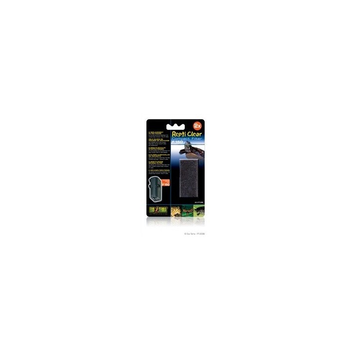mousse filtrante de remplacement pour filtre exo-terra f150 de exo-terra pt2096 (2386)