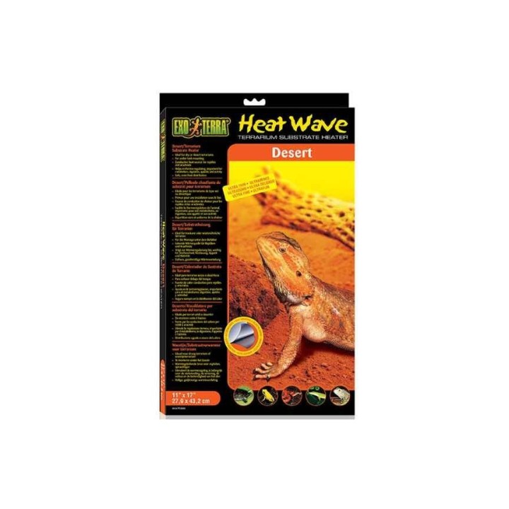 chauffage pour terrarium autocollant 25w/27,9x43,2cm de exo-terra pt2040 (3822),chauffage pour terrarium autocollant 25w/27,9x43
