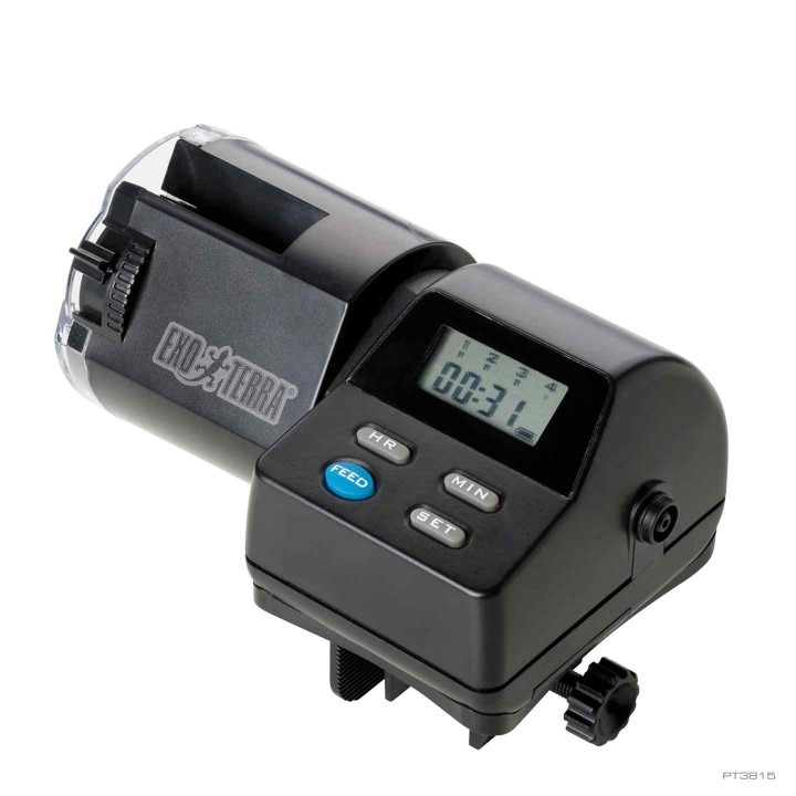 distributeur automatique de nourriture pour tortue de exo-terra pt3815 (3818),distributeur automatique de nourriture pour tortue