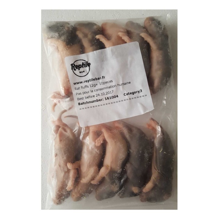 Raton +12g congelé congelé pour reptiles - VentreaTerre