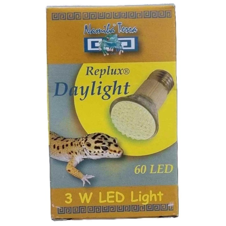 ampoule led reptilux daylight 3w 60 leds (3786),ampoule led pour reptile reptilux daylight 3w 60 leds (3784),ampoule led pour te